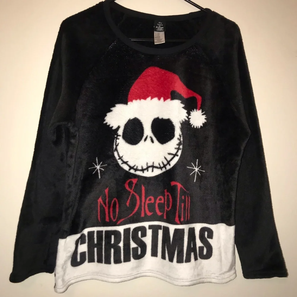 Y2K Disney's Nightmare Before Christmas Long Sleeve - Picture 1 of 4